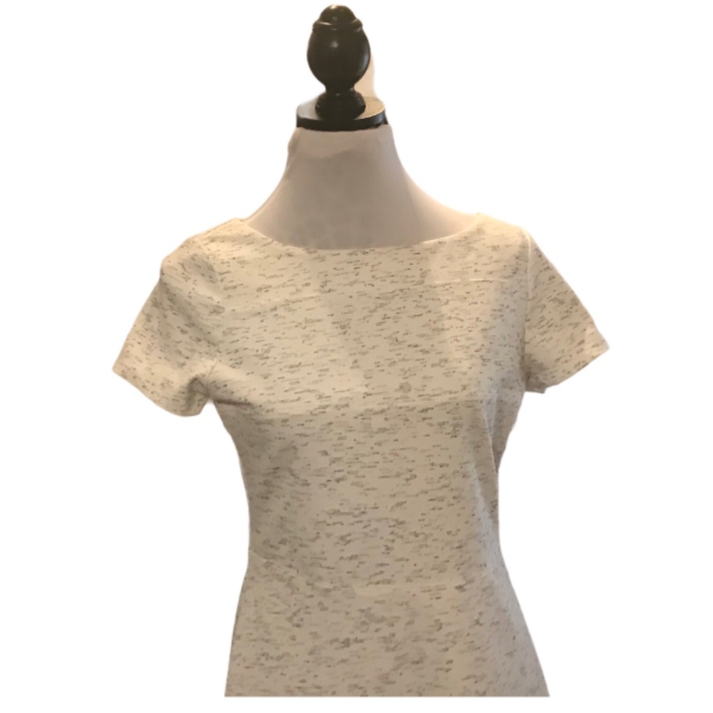 Ivanka Trump White and gray dress Size 10 - Picture 3 of 4
